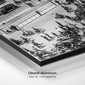 Historische foto poster: Drukte op de Coolsingel, Rotterdam (1938)