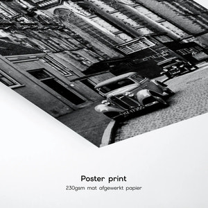 Historische foto poster: Achter de Dom, Utrecht (1939)