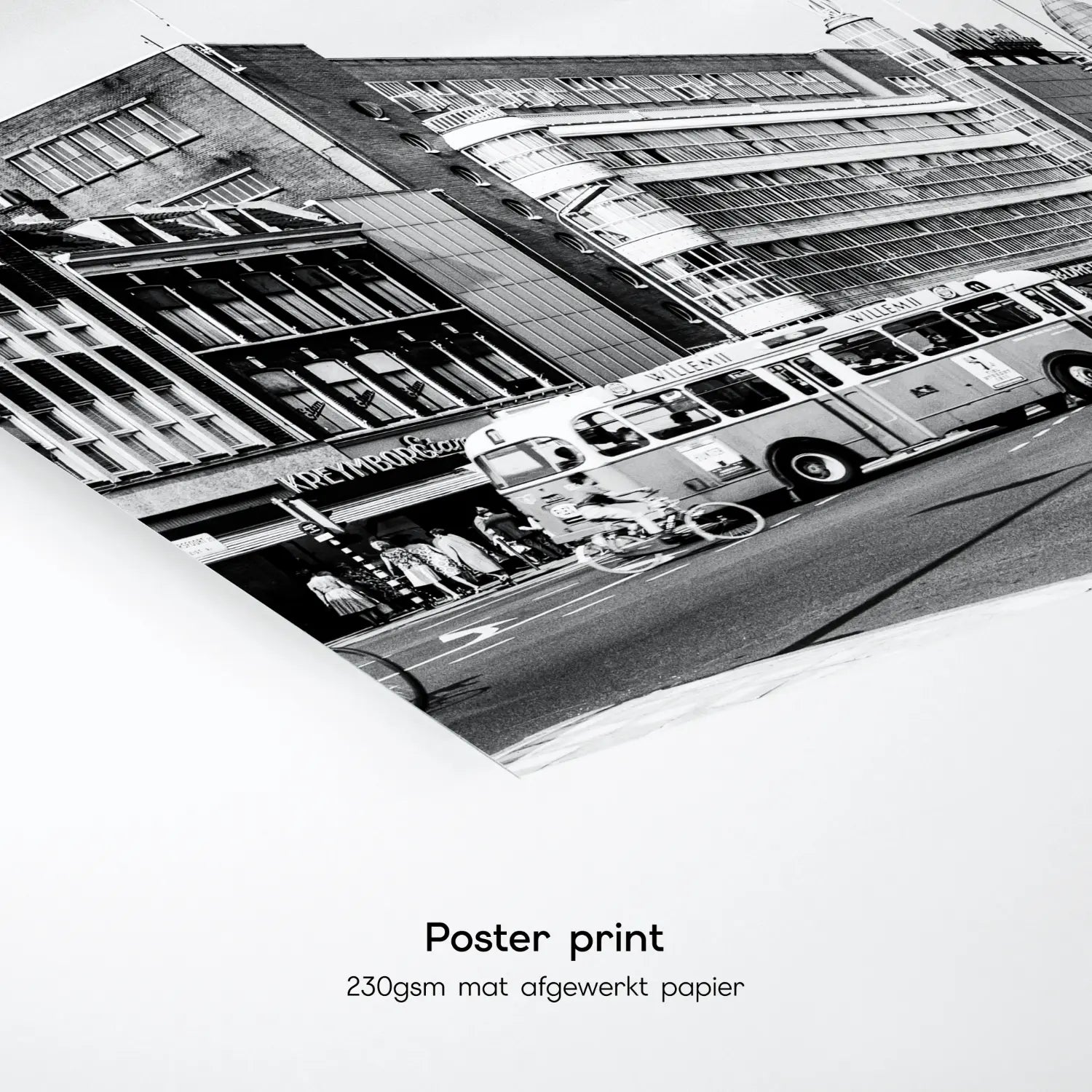 Historische foto poster: Warenhuis Vroom & Dreesmann, Utrecht (1964)