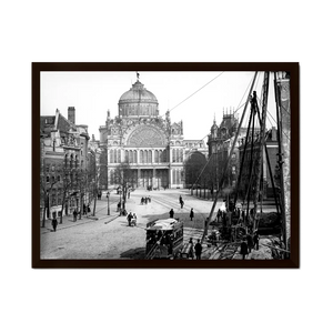 Historische foto poster van Jacob Olie: Paleis voor Volksvlijt, Amsterdam (1892)