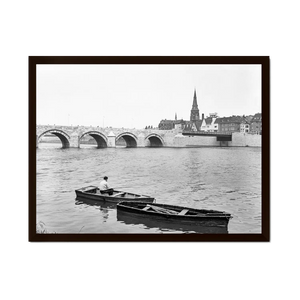Sint Servaasbrug en Wyck | Maastricht | 1955 — ingelijste poster