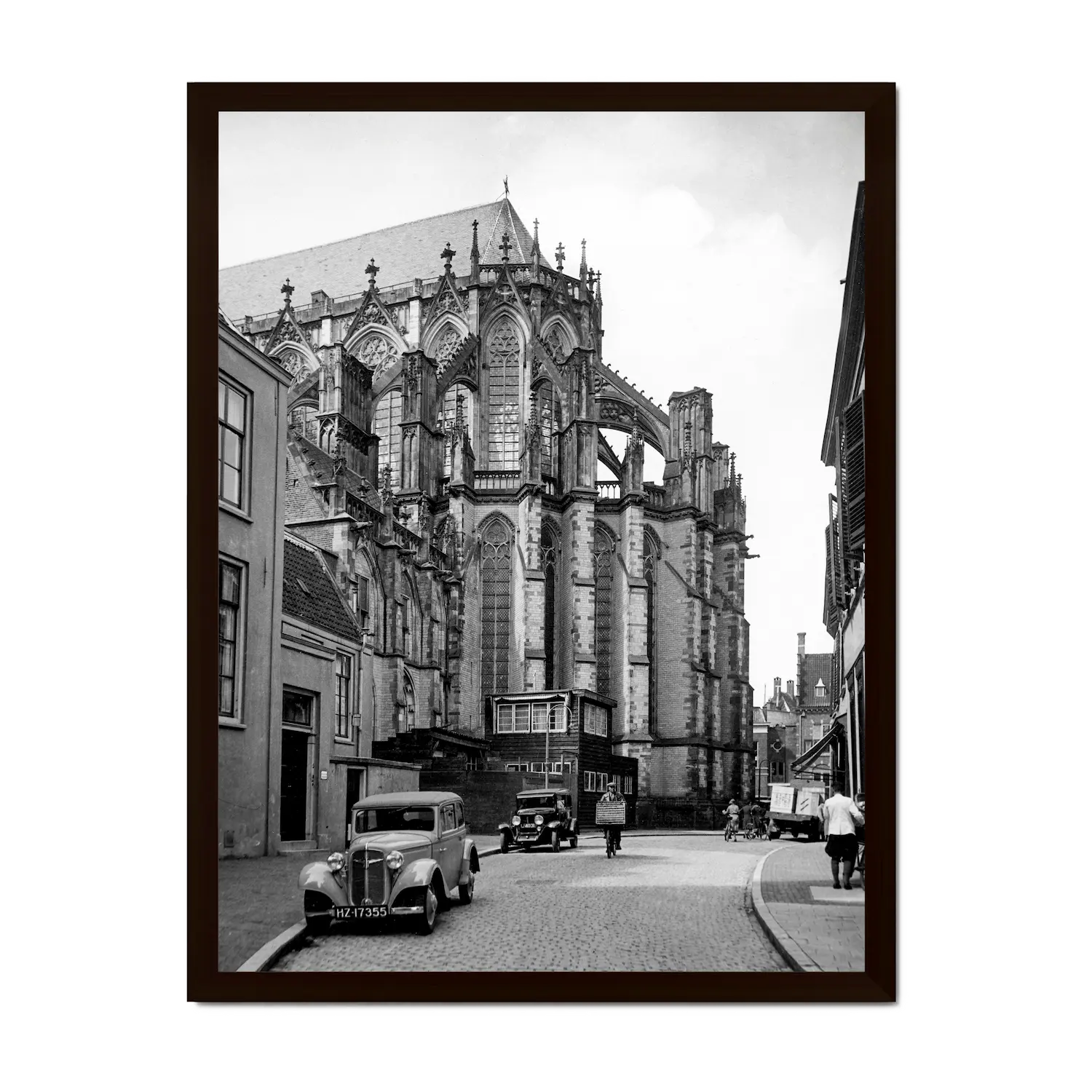 Historische foto poster: Achter de Dom, Utrecht (1939)