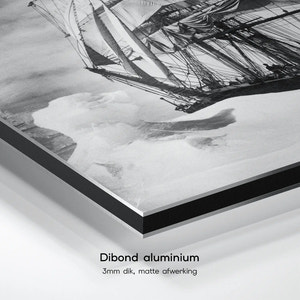 De Terra Nova in het pakijs | Antarctica | ca. 1911 — dibond aluminium print