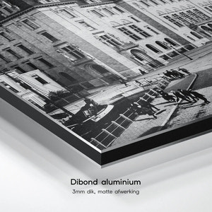 Het nieuwe stadhuis aan de Coolsingel | Rotterdam | 1920 — dibond aluminium print