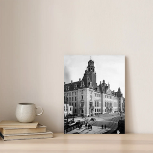Het nieuwe stadhuis aan de Coolsingel | Rotterdam | 1920 — aan de muur