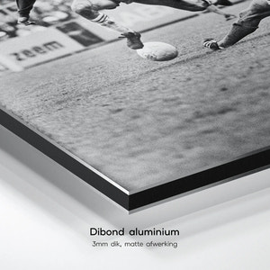 Johan Cruijff | Ajax-Volendam | 1968 — dibond aluminium print