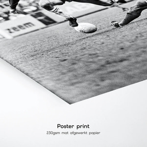 Johan Cruijff | Ajax-Volendam | 1968 — poster print