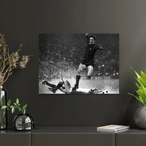 Johan Cruijff | Europacup Feyenoord-Barcelona | 1974 — aan de muur