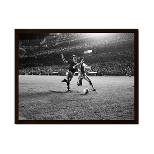 Johan Cruijff | Europacupfinale Ajax-AC Milaan | 1969 — ingelijste poster
