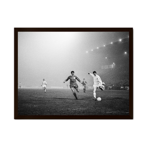 Johan Cruijff | Europacup I Ajax-Liverpool 5-1 | 1966 — ingelijste poster