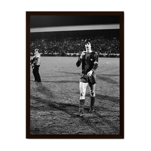 Johan Cruijff | UEFA Cup PSV-Barcelona | 1978 — ingelijste poster