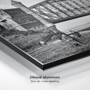 Spoorbrug bij Nijmegen | Nijmegen | 1925 — dibond aluminium print
