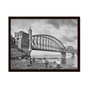 Spoorbrug bij Nijmegen | Nijmegen | 1925 — ingelijste poster