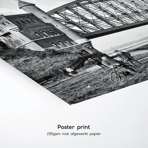 Spoorbrug bij Nijmegen | Nijmegen | 1925 — poster print