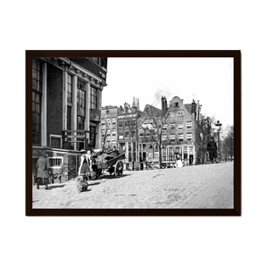 Historische foto poster van Breitner, G. H.: Prinsengracht 2, Amsterdam (Ca. 1892)
