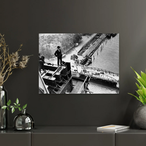 Historische foto poster: Op de Hef, Rotterdam (1926)