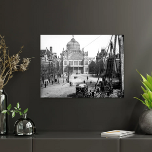 Historische foto poster van Jacob Olie: Paleis voor Volksvlijt, Amsterdam (1892)