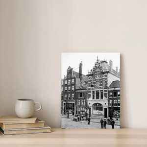 Historische foto poster van Jacob Olie: Volkskoffiehuis aan de Rozengracht, Amsterdam (1891)