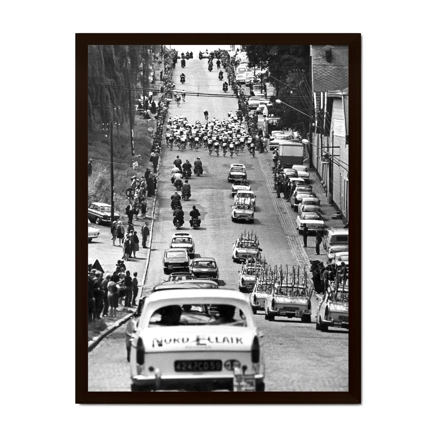 Tour de France 1965, eerste etappe Keulen-Luik — ingelijste poster