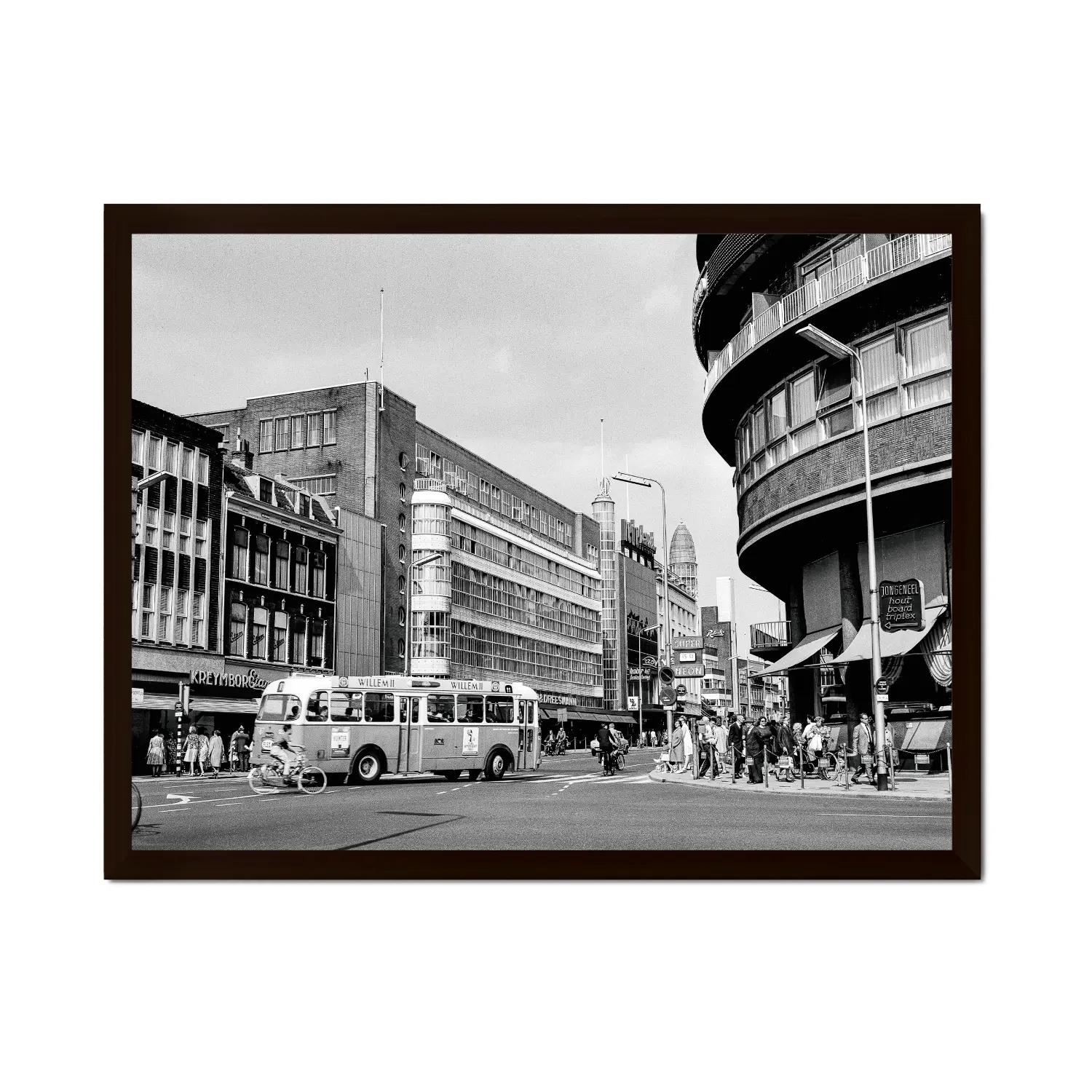Historische foto poster: Warenhuis Vroom & Dreesmann, Utrecht (1964)