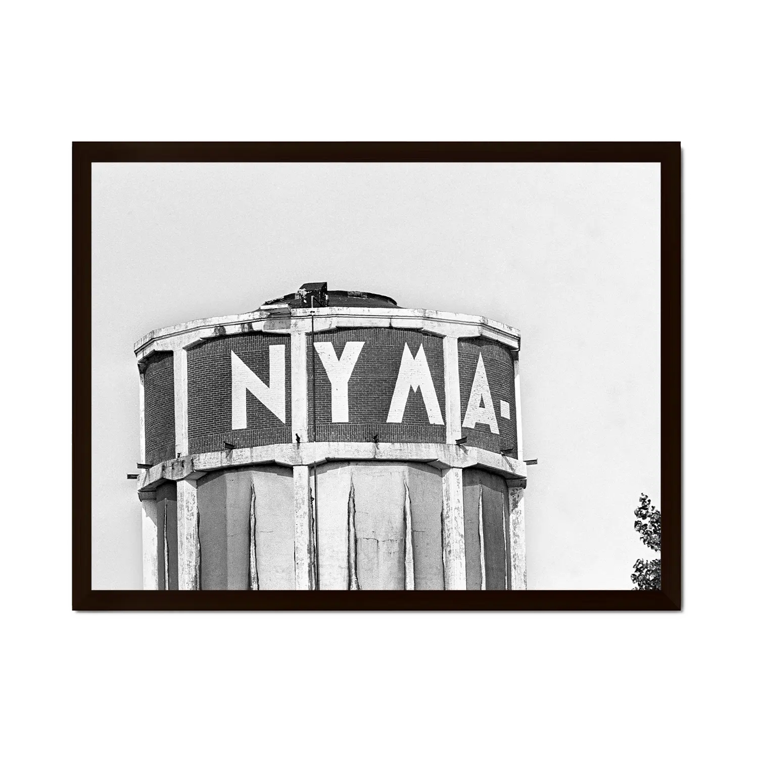 Watertoren Nyma Textielfabriek | Nijmegen | 1967 — ingelijste poster